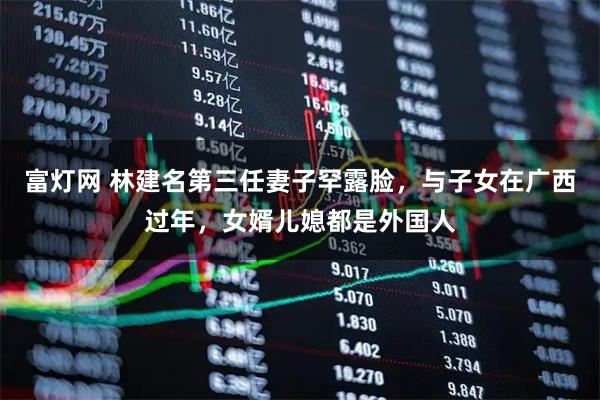 富灯网 林建名第三任妻子罕露脸，与子女在广西过年，女婿儿媳都是外国人